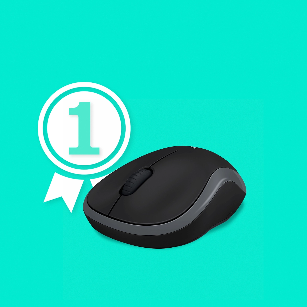 Wireless Mouse M185 Grey