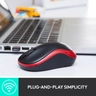 Wireless Mouse M185 Grey