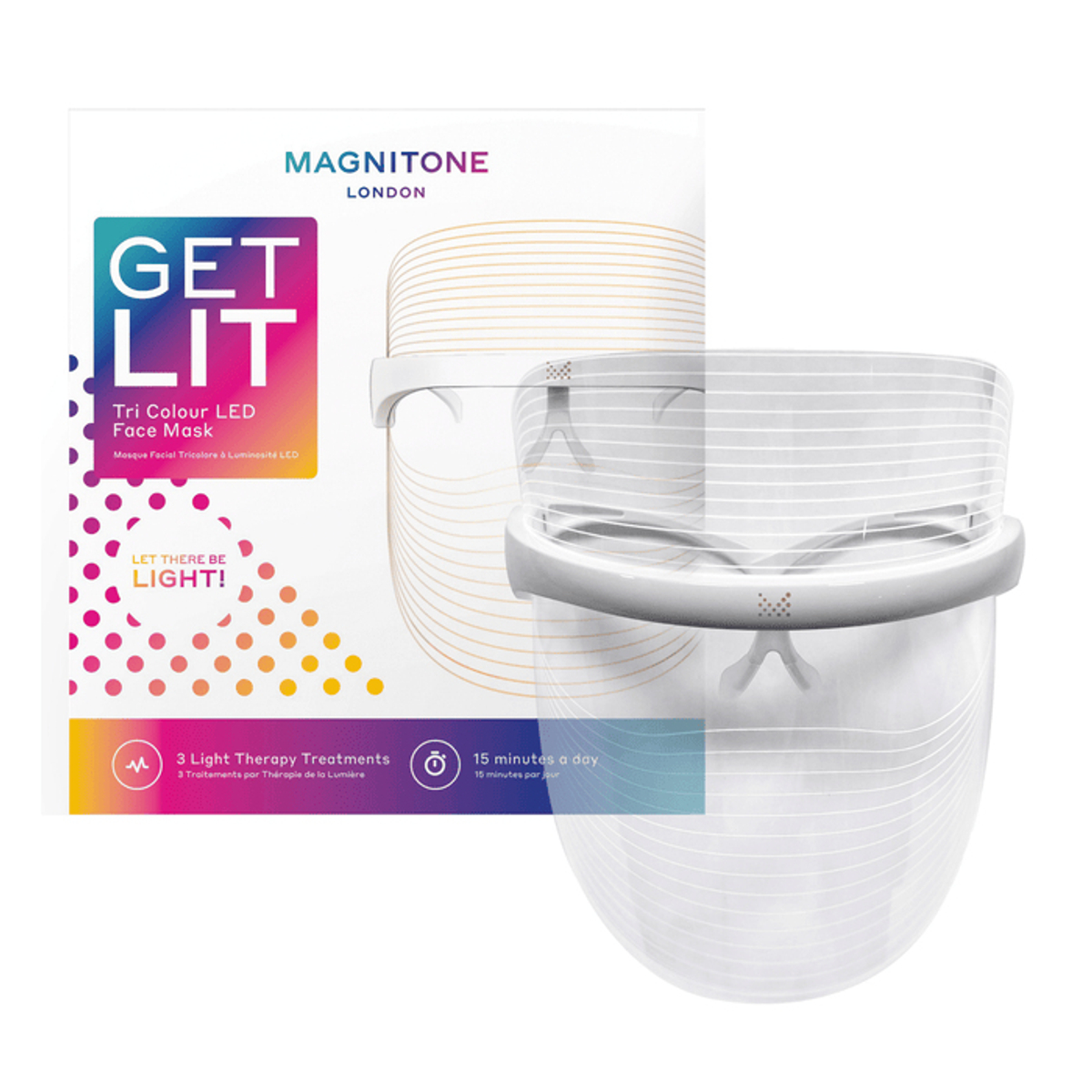 GetLit LED Light Therapy Face Mask