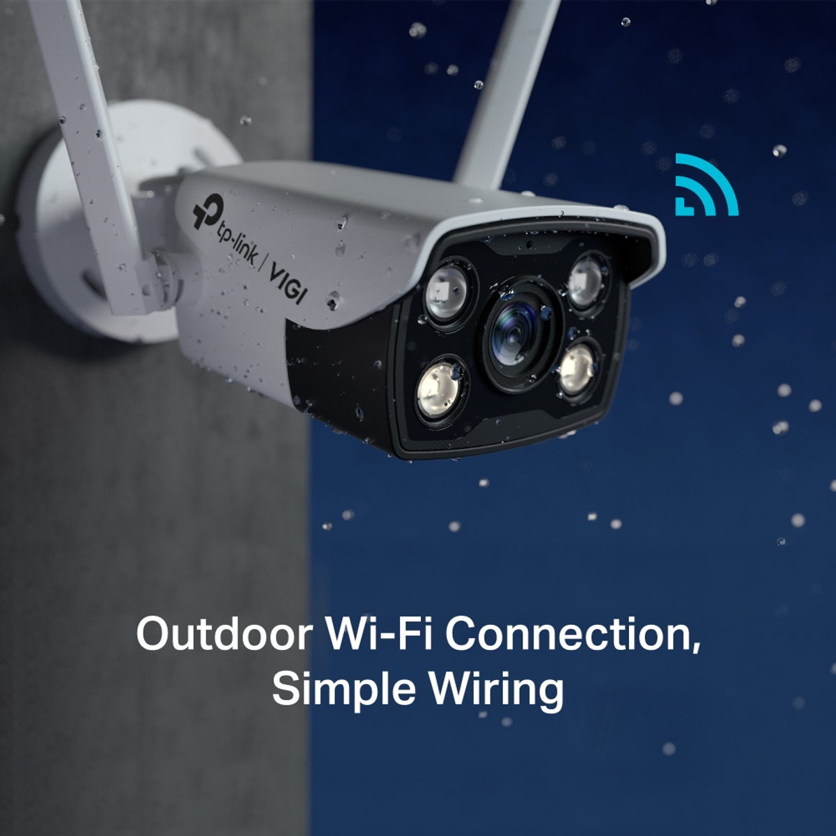 4MP Outdoor Color Wi-Fi Network Camera