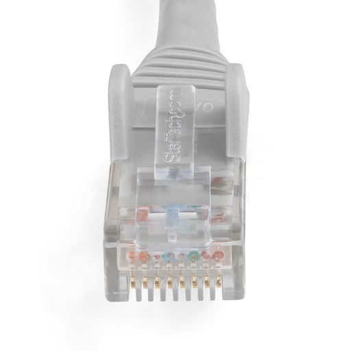 1m LSZH CAT6 Ethernet Cable 10GbE Grey