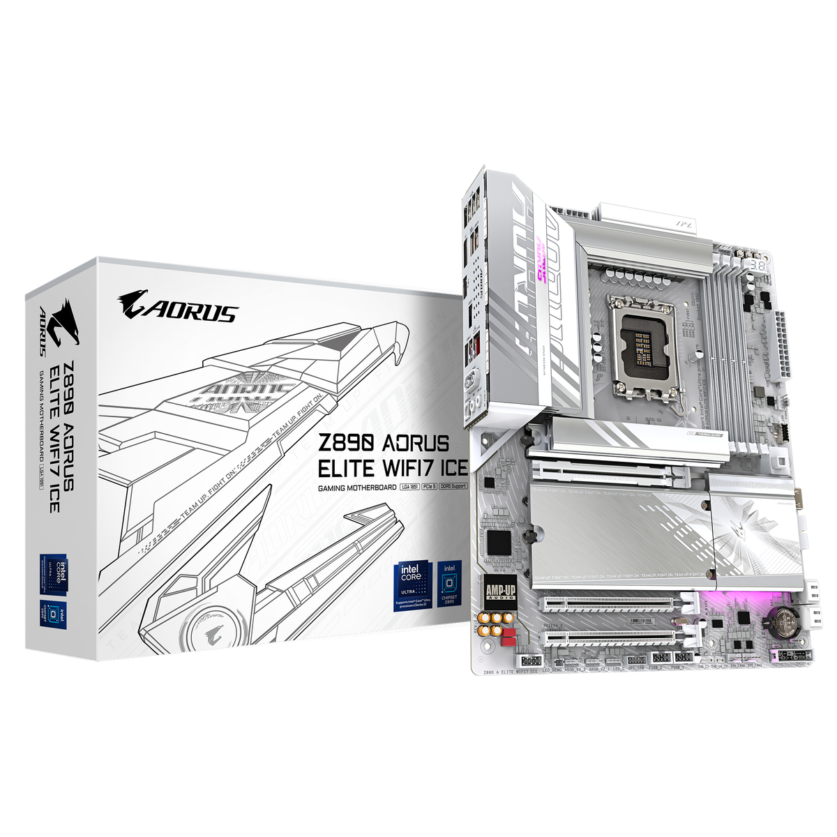 MB INT Z890 AORUS ELITE WIFI7 ICE D5 ATX