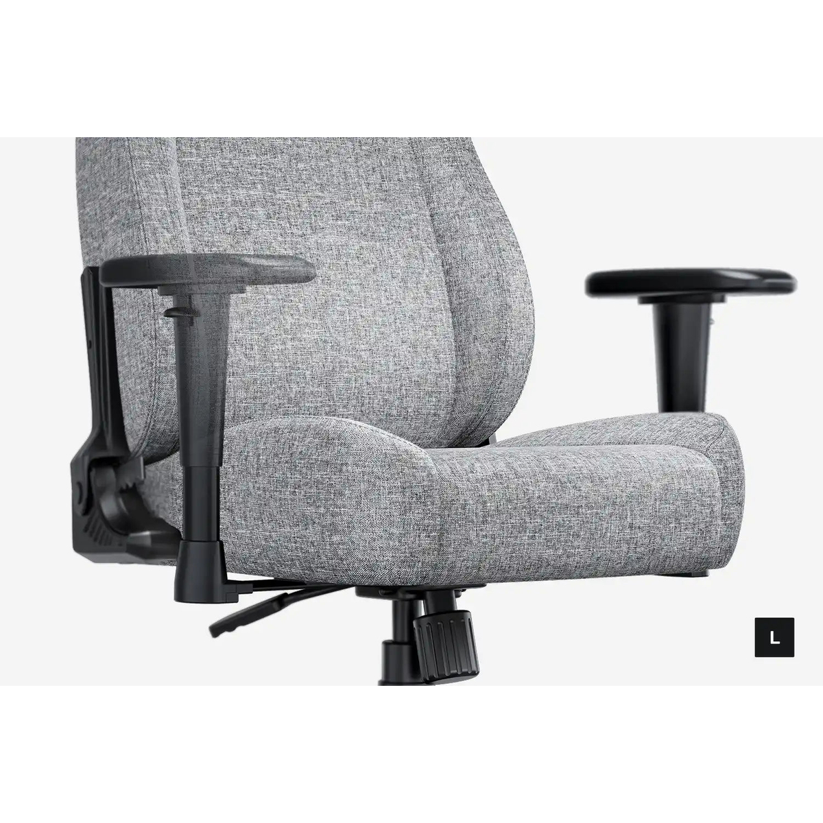Novis L Gaming Chair - Grey Fabric