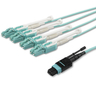 Fiber Breakout Cable 2m MPO / MTP to LC