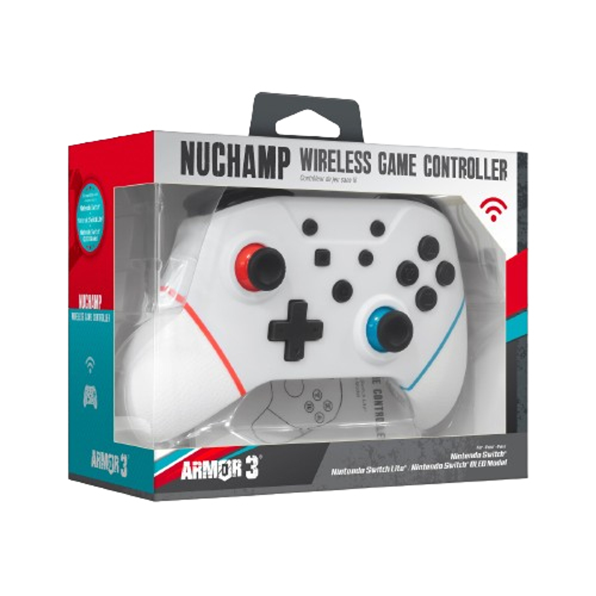 Armor3 Wireless Controller NSW - White