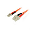 1m MM 50/125 Duplex Patch Cable LC - SC