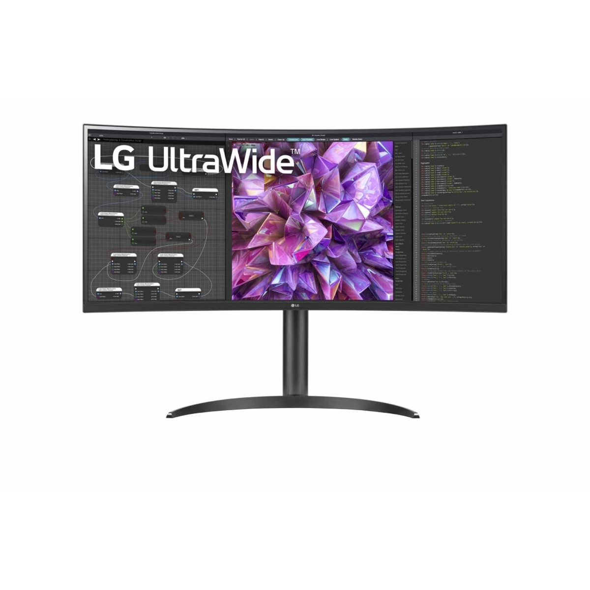 34 Curved UltraWide QHD IPS USB C RJ45