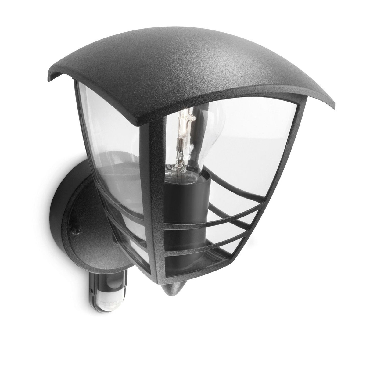 Creek IR Wall Lantern Black 1x60W 230V