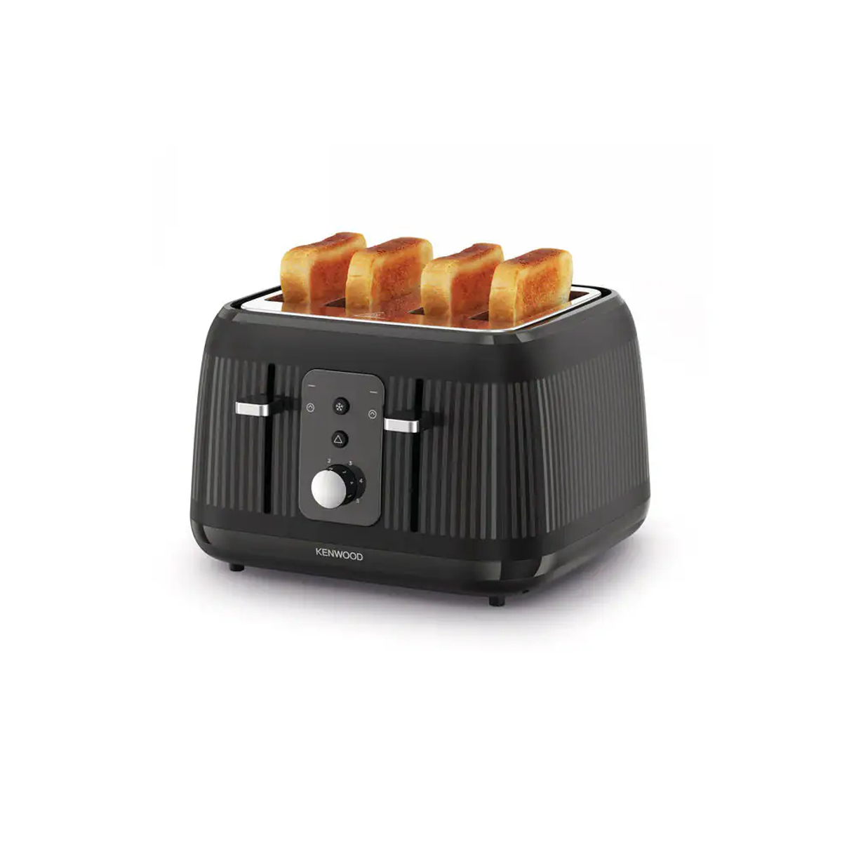 Dawn 4 Slice Toaster - Black
