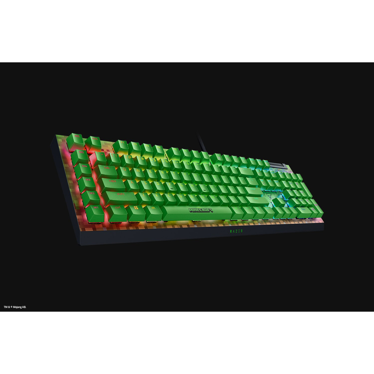 BlackWidow V4 X (Grn) - Minecraft Ed