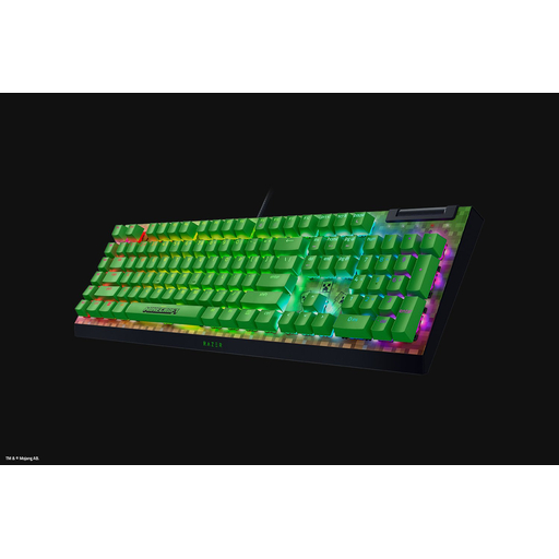 BlackWidow V4 X (Grn) - Minecraft Ed
