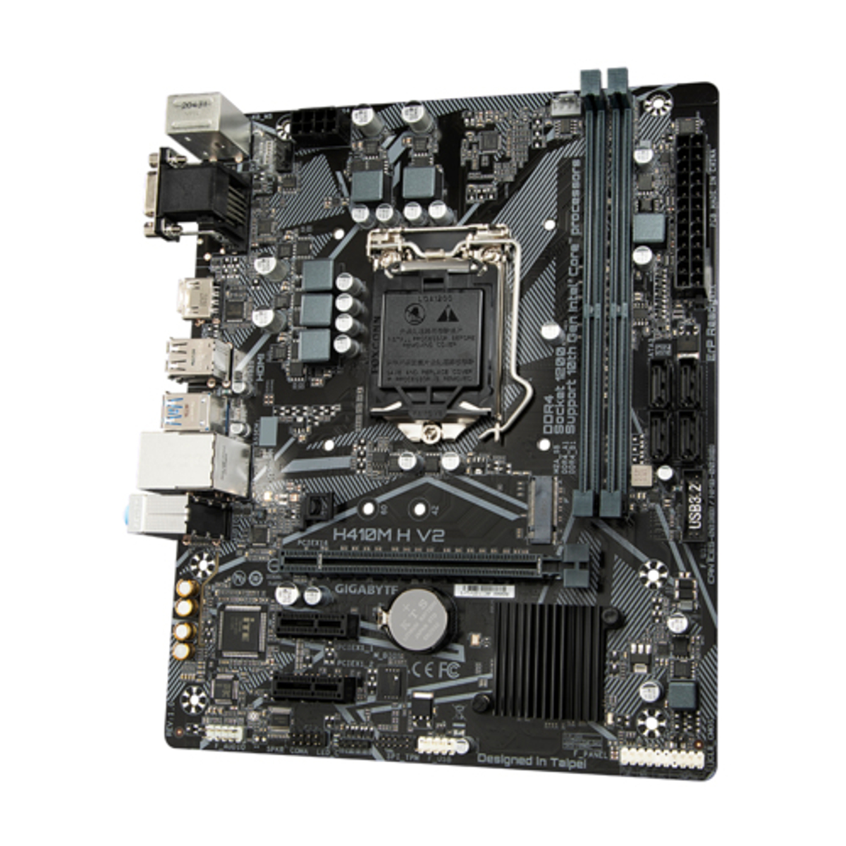 MB INT H410M H V2 1200 DDR4 M-ATX