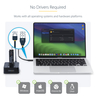 1:1 M.2 NVMe Drive Duplicator Dock