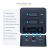 1:1 M.2 NVMe Drive Duplicator Dock