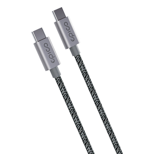 Epico, 240W USB-C to USB-C Braid Cable 2m Grey