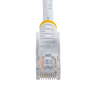 7m White Snagless Cat5e Patch Cable