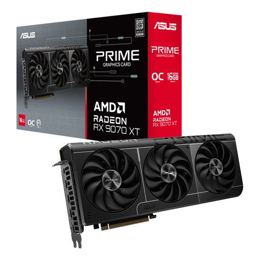 GPU AMD RX9070XT PRIME OC 16G GDDR6 Fan