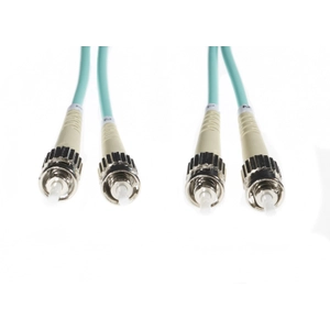 4Cabling, 2m ST-ST OM4 Multimode Backwards compat