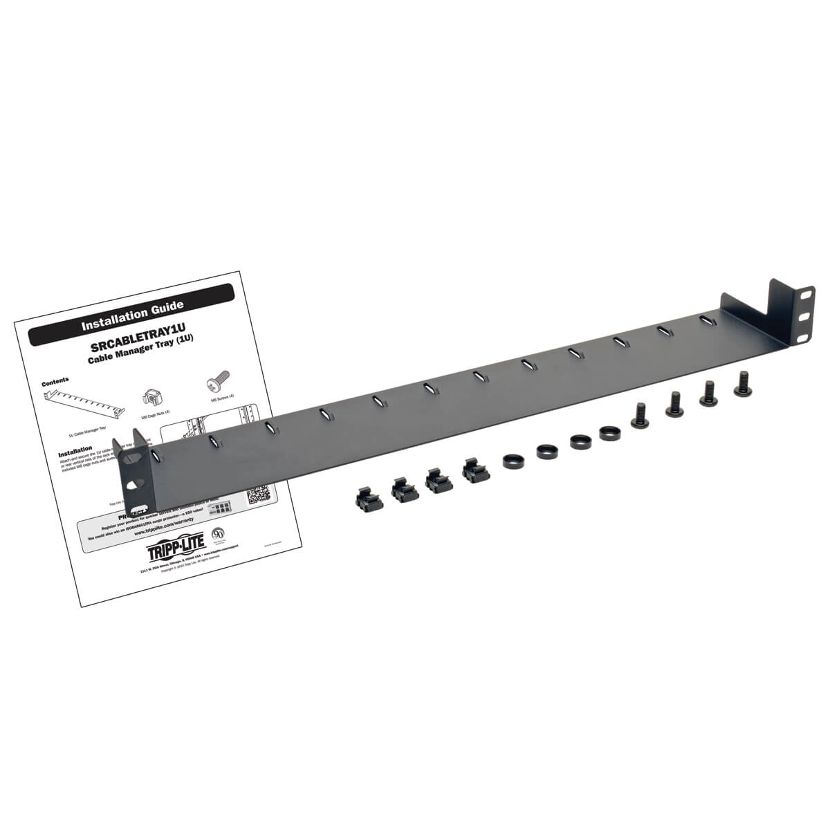 SmartRack 1U Cable Management Tray
