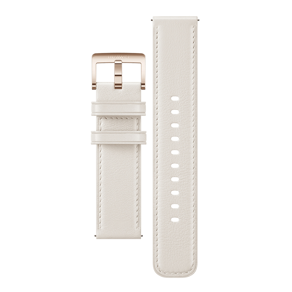 Glacier White Fluoroelastomer Strap 20mm