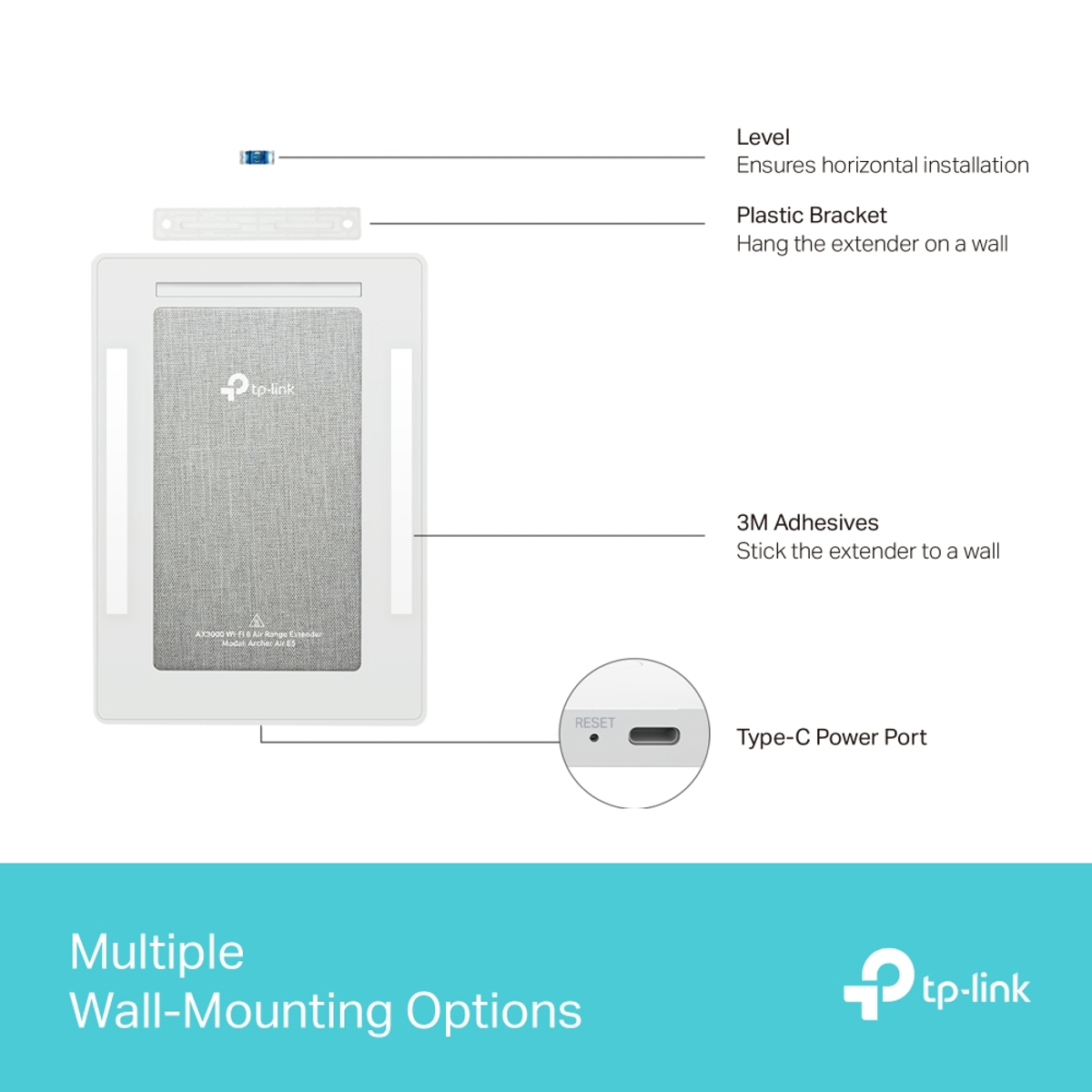 AX3000 Wi-Fi 6 Air Range Extender