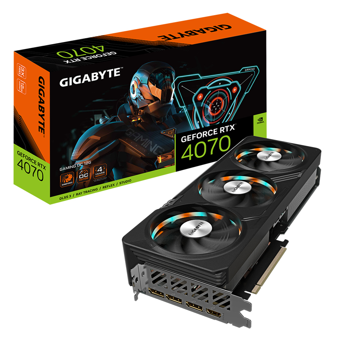 GPU NV 4070 Gaming OC 12G Fan