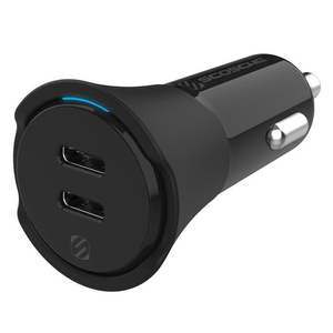 SCOSCHE, 40W Dual USB-C PP Car Charger