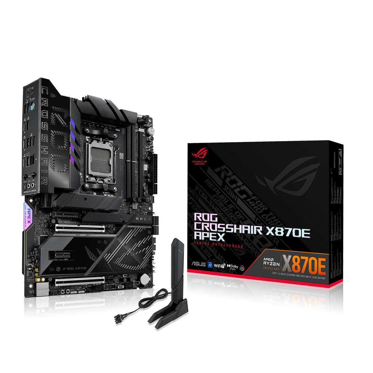 MB AMD AM5 X870E ROG CROSSHAIR APEXD5ATX