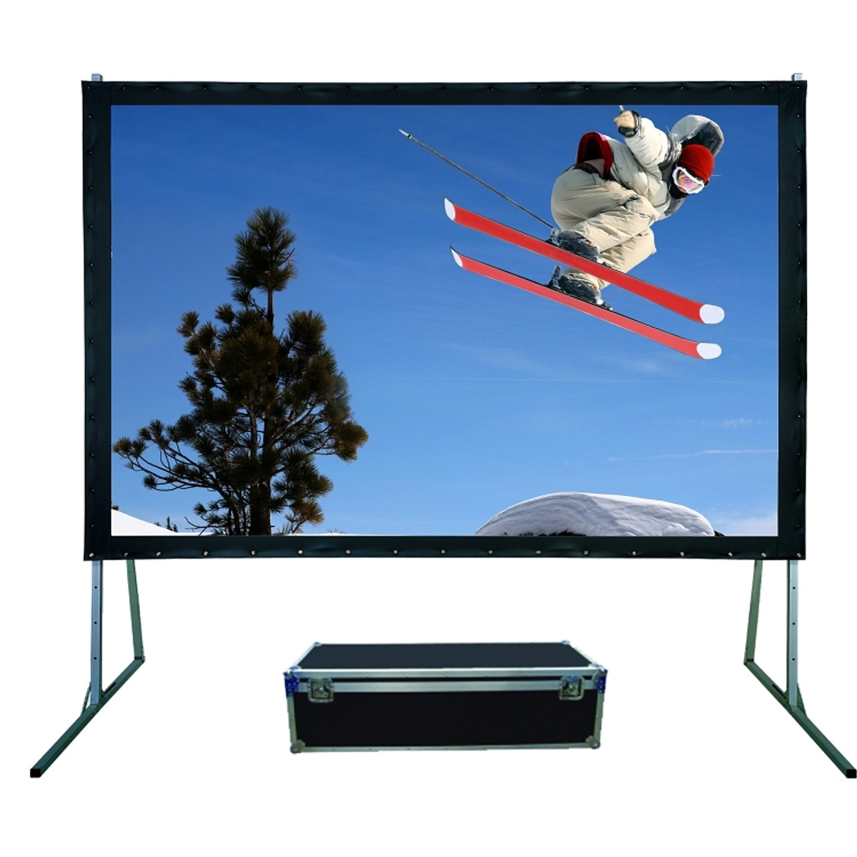 5m Rapidfold Front Projection Screen 4:3