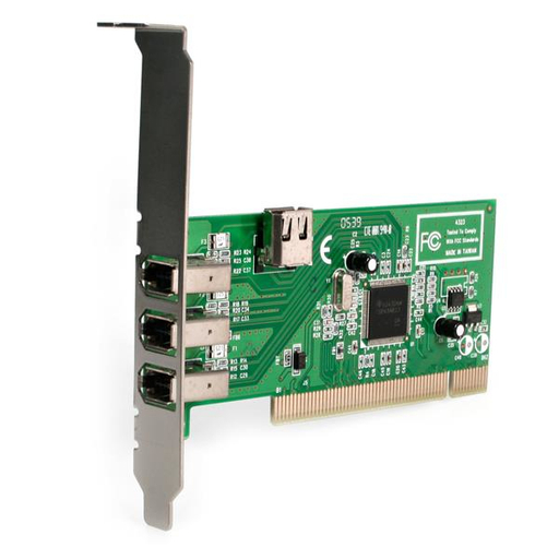 4 port PCI 1394a FireWire Adapter Card