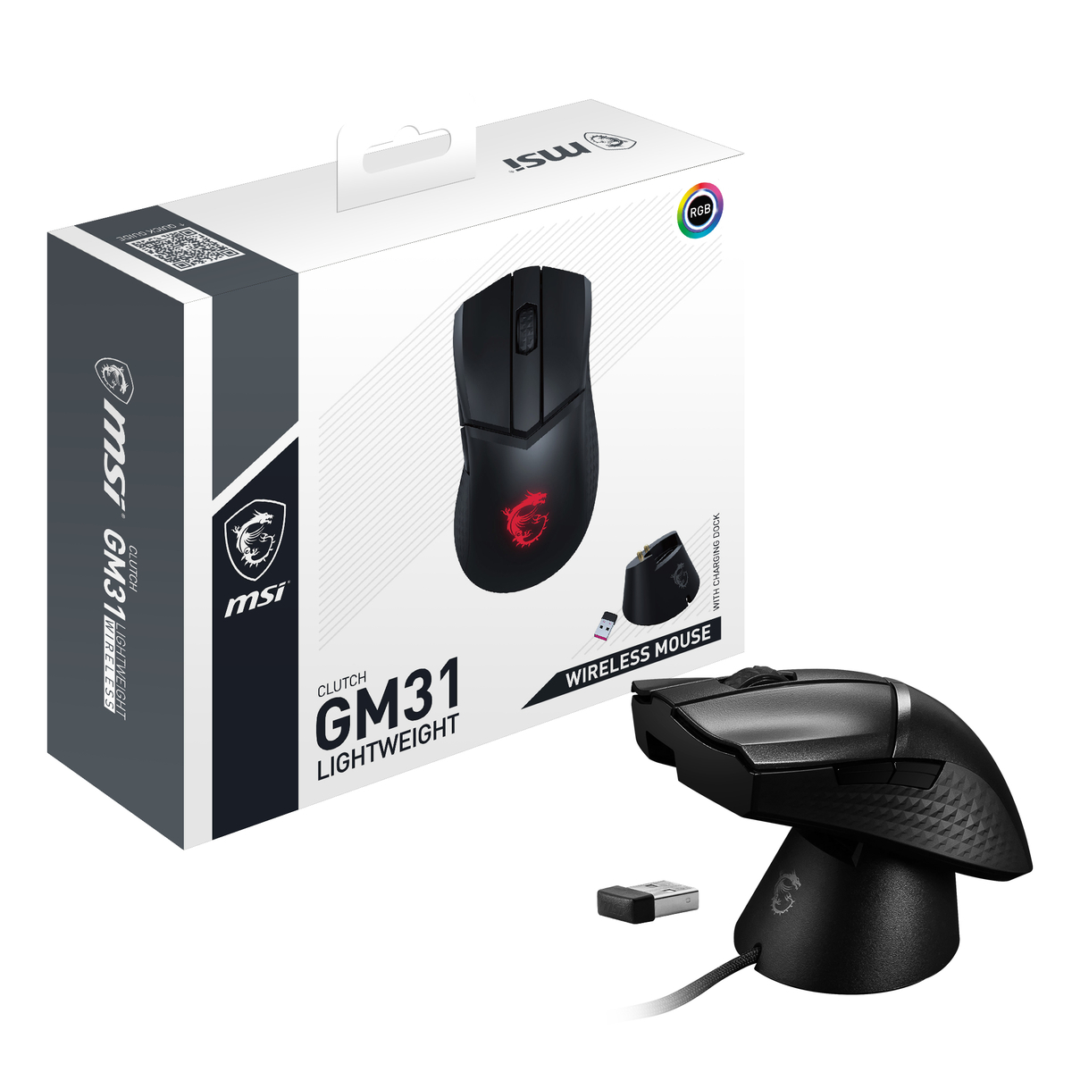 MOU Clutch GM31 Lightweight Wireless