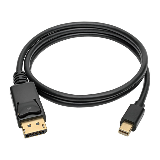 MINI DP TO DP ADAPTER 4K M/M BLACK 0.91M