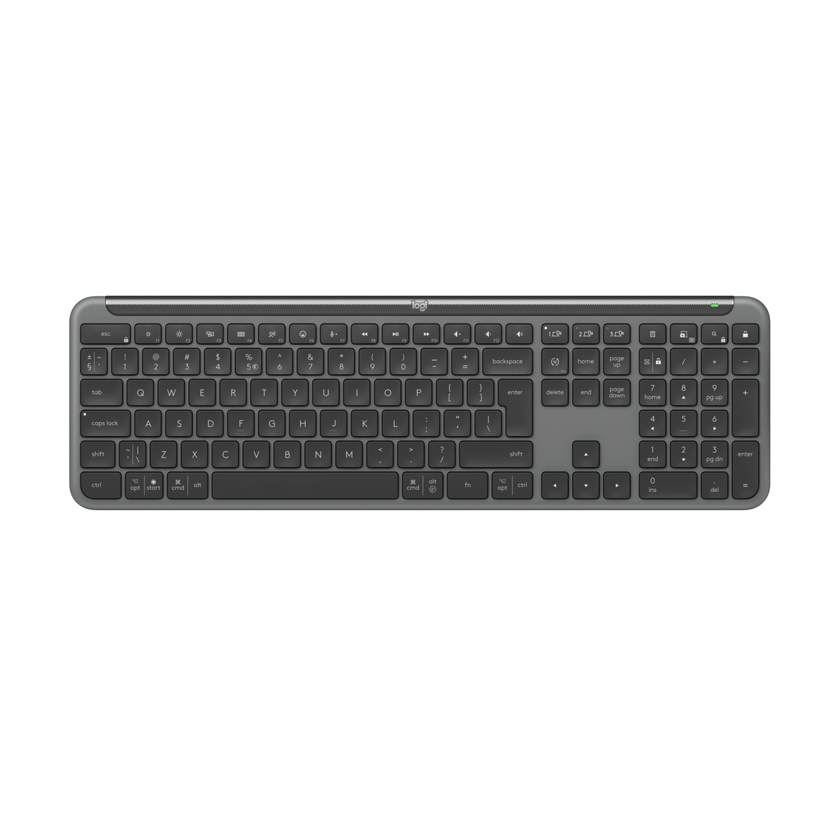 WIRELESS KEYBOARD K950 - GRAPHITE - US