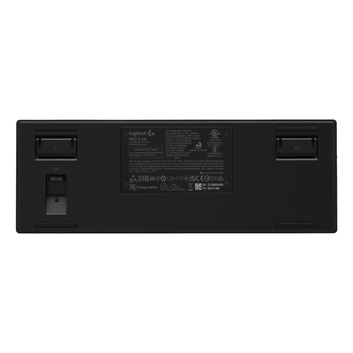 PRO X 60 LIGHTSPEED Keyboard Black