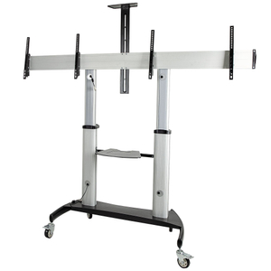 Tripp Lite, Dual TV Cart / Mount Rolling TV Cart