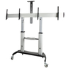 Dual TV Cart / Mount Rolling TV Cart