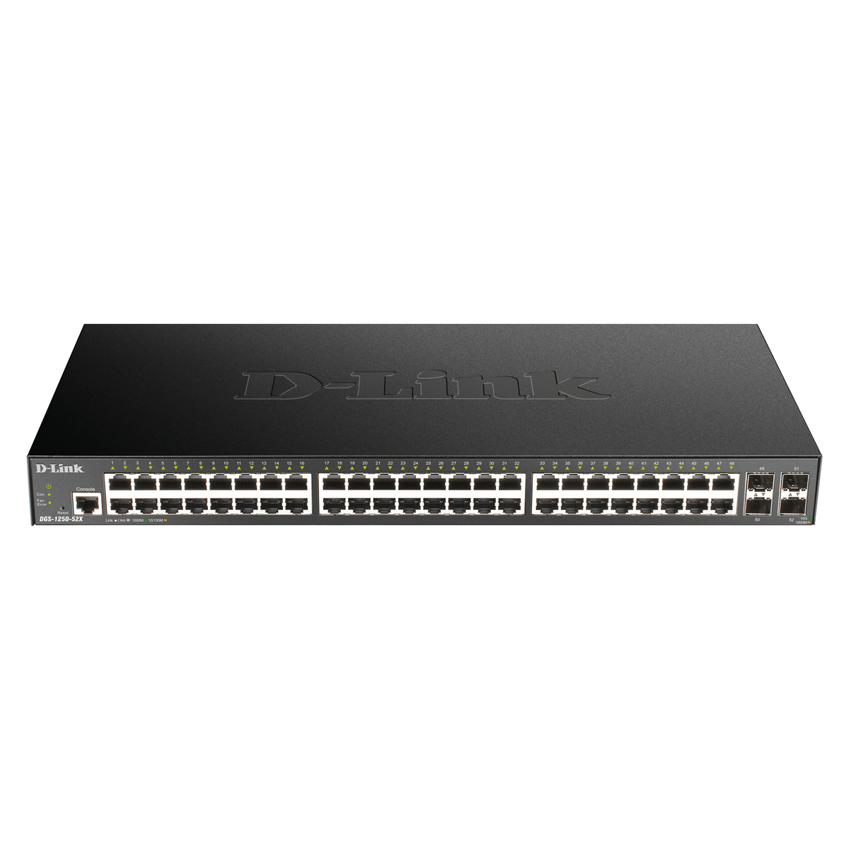 48port Gigabit SMS with 4x10G SFP+