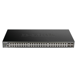 D-Link, 48port Gigabit SMS with 4x10G SFP+