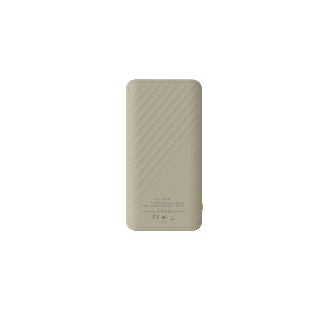 Xtorm 15W Go2 Powerbank 20.000 - Clay