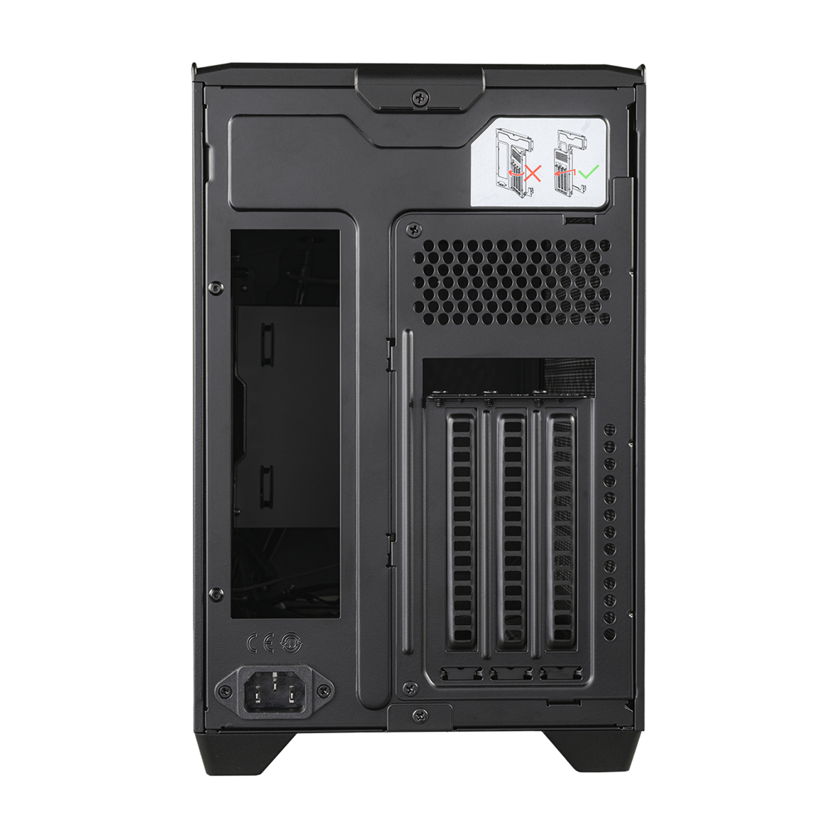 CASE M-ITX MasterBox NR200P V2 Black