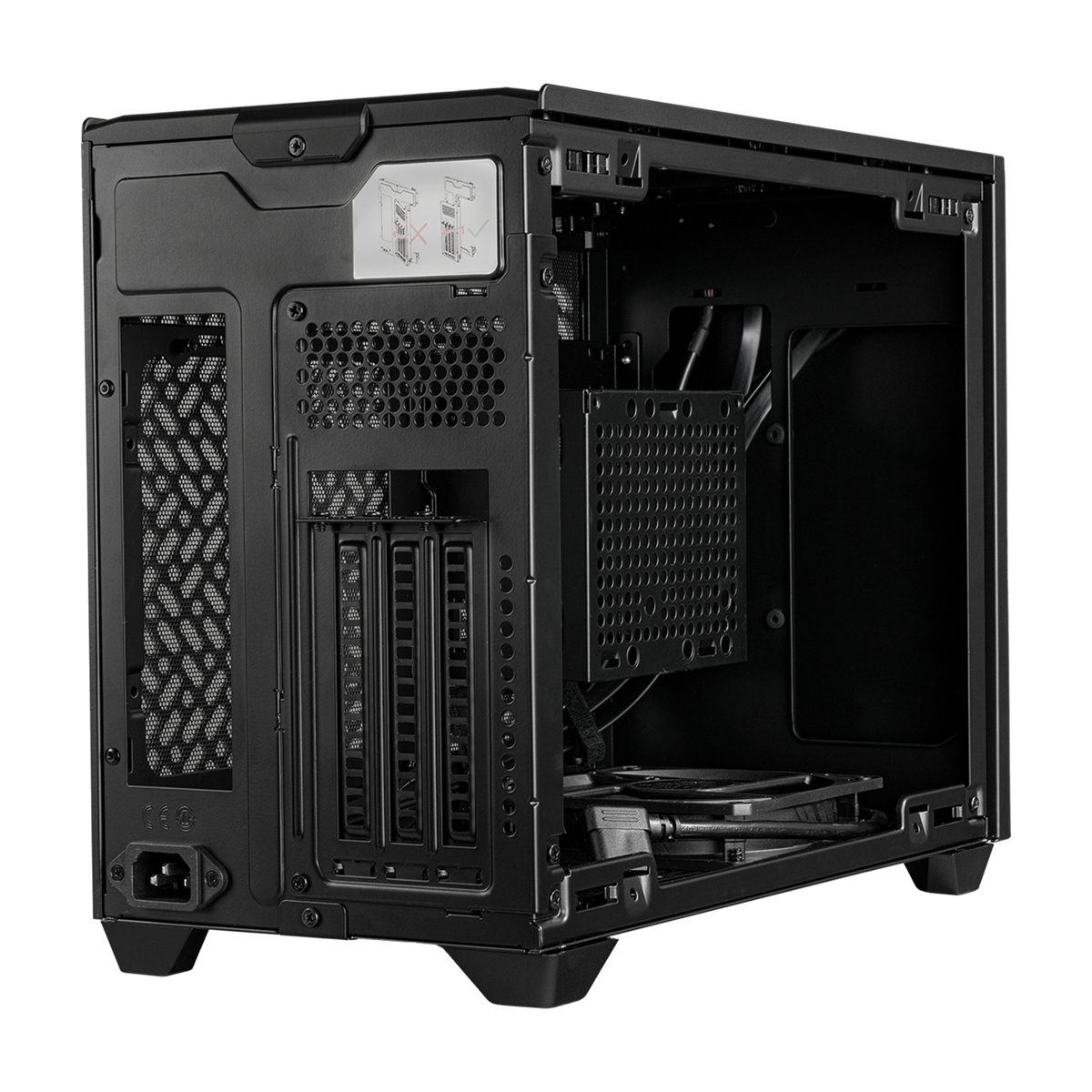 CASE M-ITX MasterBox NR200P V2 Black