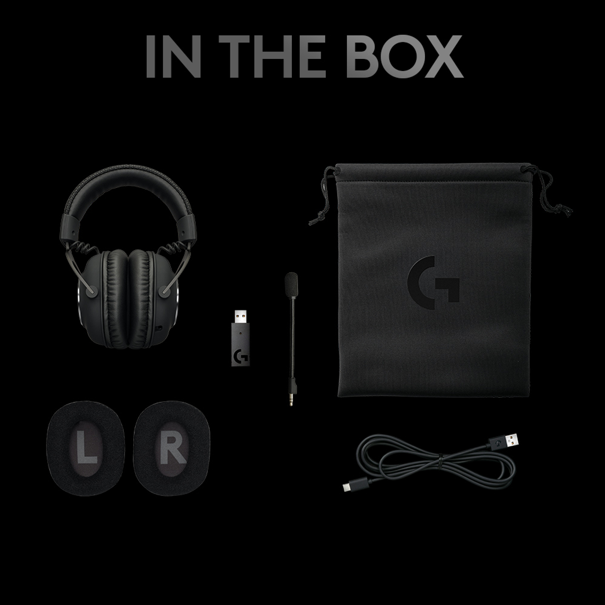 PRO X Wireless LSPEED Gaming Headset blk