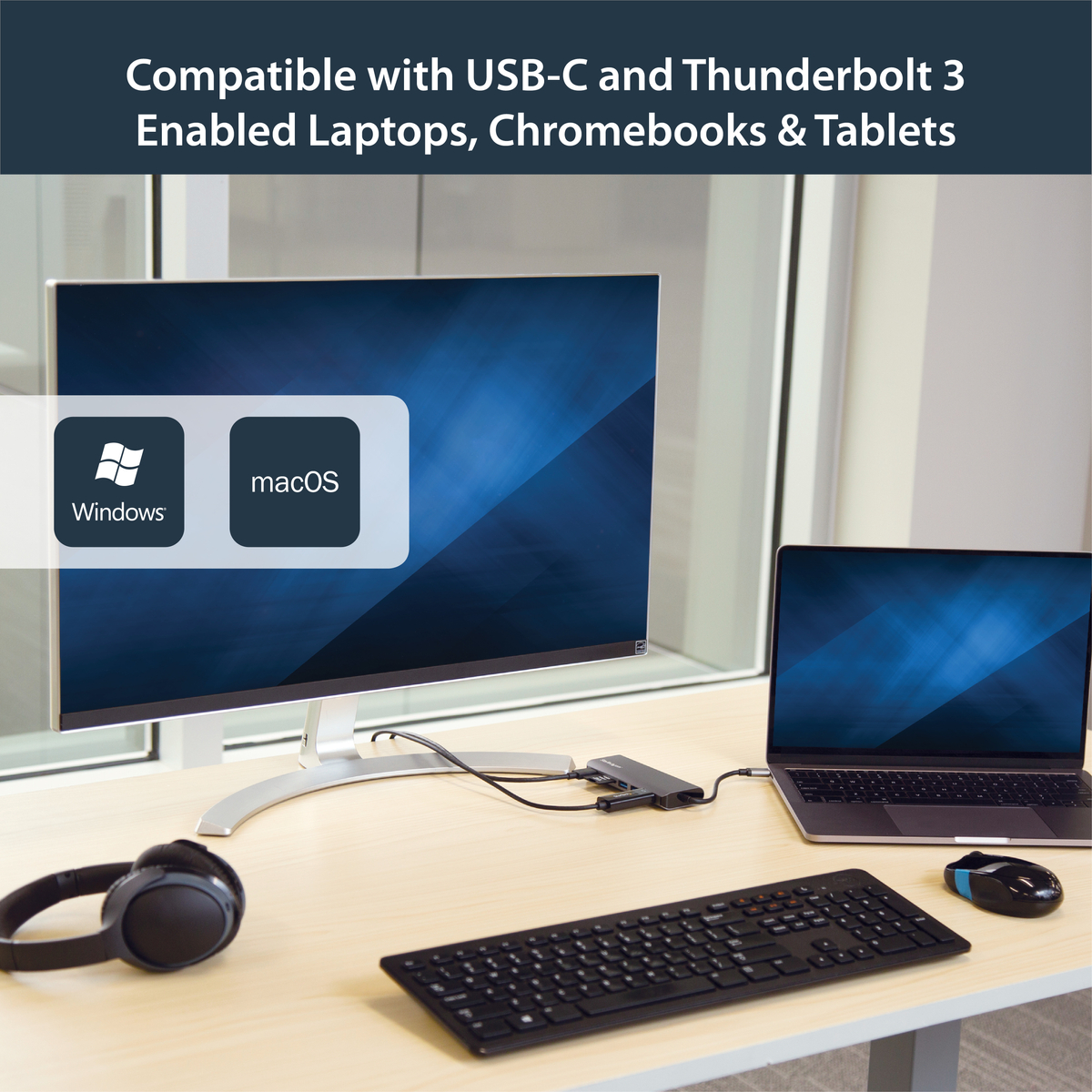 USB-C Multiport Adapter w/ SD - HDMI GbE