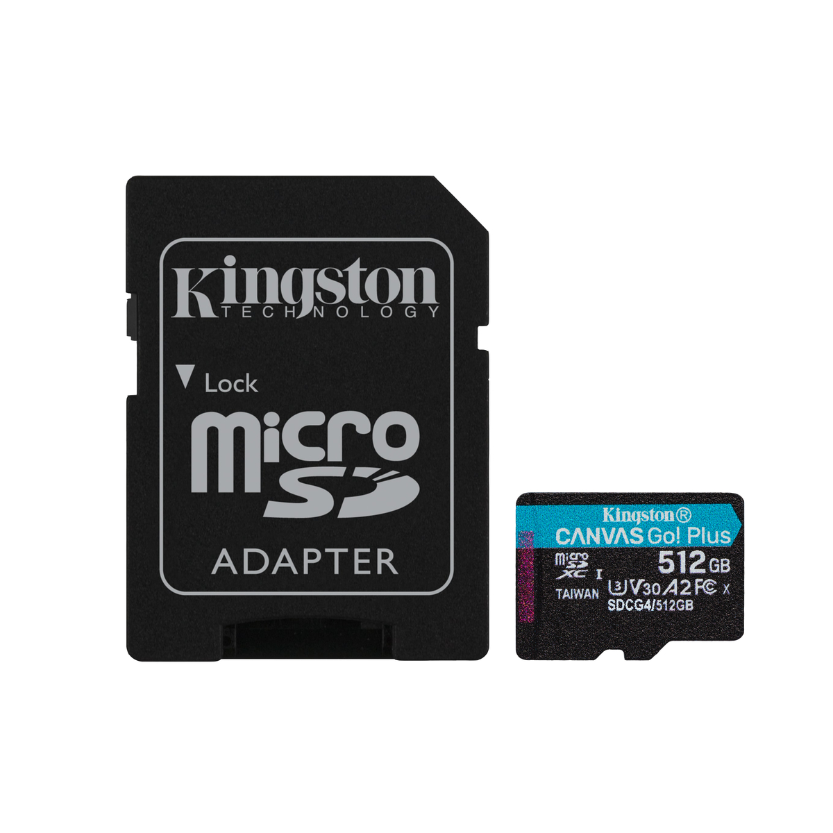 Micro SDXC 512GB Canvas Go Plus +ADP