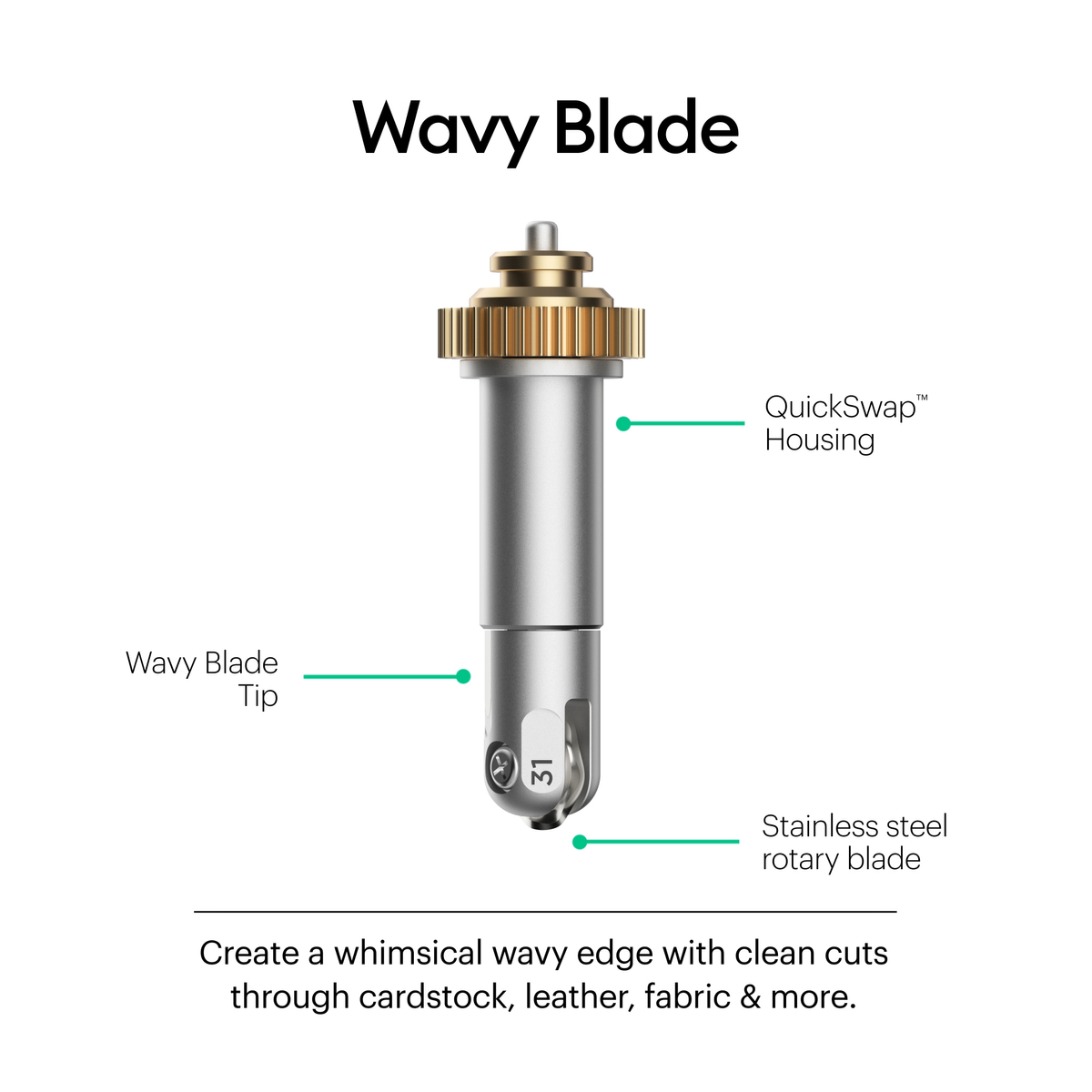 Wavy Blade Tip Plus Qs Housing