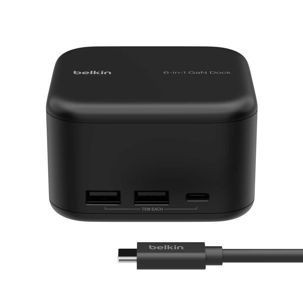 USB-C 6-IN-1 CORE GAN DOCK