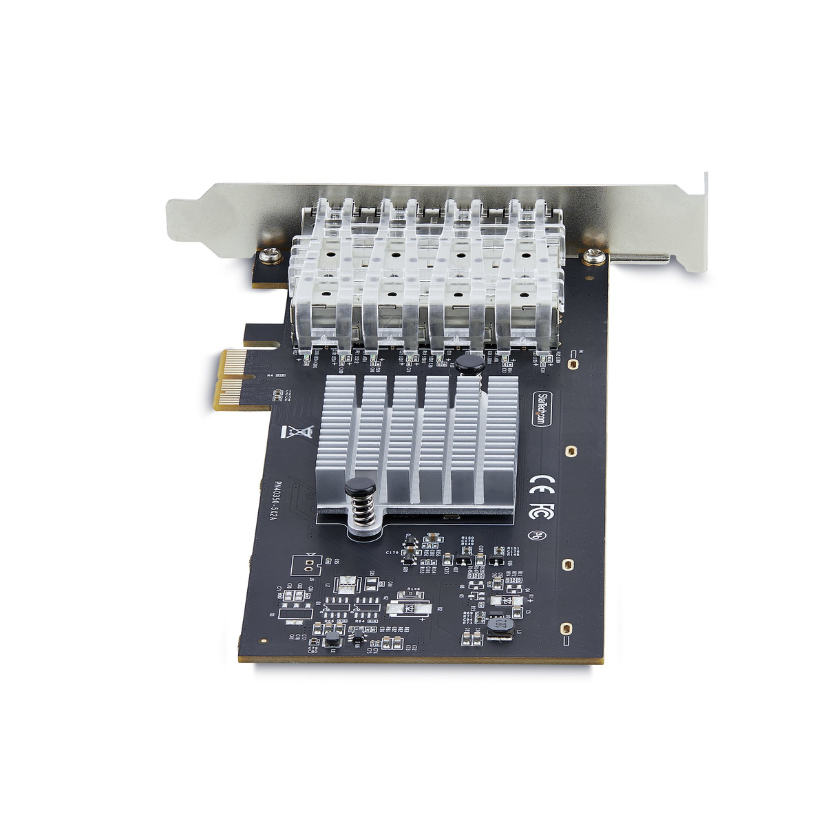 4-Port 1GbE SFP PCIe Network Card NIC