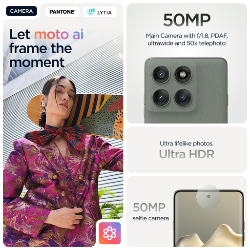 Moto Edge60 Pro 12+512 PANTONE Shadow