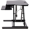 Corner Sit Stand Desk Converter 35x21in