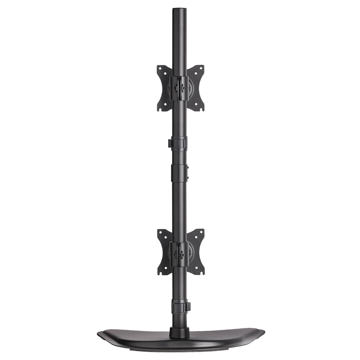 Dual Vertical Desk Mount Monitor Stand